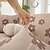 baratos Cobertura de Sofa-Capas de assento de sofá refrescantes com estampas de verão, capas universais para sofá chaise longue em forma de L, capa de sofá elástica de seda gelada de 1/2/3/4 lugares