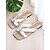preiswerte Urlaubsandalen-Burgunderrote Flip-Flop-Sandalen mit Satinriemen und Schleife für Damen, quadratische Zehenpartie, weiches Fußbett, lässig-schickes Design für den Alltag, Gartenpartys, Picknicks oder Verabredungen