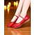 economico Scarpe per balli latini-Ballerine da donna in rete glitterata dorata con pizzo ricamato - scarpe da ballo professionali per spettacoli teatrali, prove di ballo in sala e abbigliamento per recital