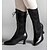 abordables années 1930-bottes à lacets blanches pour femmes de style victorien avec détails en dentelle et talons mi-hauts pour une tenue élégante et vintage