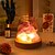 preiswerte Nachttischlampe-natürlicher Kristall-Aromastein, 1 Stück, Diffusor – Entmagnetisierungsschale, Lampe, Ornament, Nachtlicht, Begleiter, Geschenk – ätherisches Öl nicht im Lieferumfang enthalten