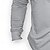 ieftine tricouri de bază-Bărbați Tricou Manșon Lung Henley Iarnă Primăvara &amp; toamnă Toate Sezoanele Culoare solidă Simplu Îmbrăcăminte tricotată Zilnic Casual Capișon În aer liber Casual Îmbrăcăminte Atletică Bleumarin Alb