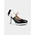 preiswerte 1950er Jahre-Damen-Pumps im Vintage-Stil der 1950er Jahre aus blauem Lackleder mit weißer Schleife und Perlendetail – Retro-Plateau-Pumps für Partys, Hochzeiten und Eleganz im Alltag