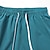 billige Løbebukser-Herre Løbeshorts Lomme Elastisk talje Underdele Træningscenter atletiktøj Træning Sommer Hurtigtørrende Åndbart Løb Yoga Regulær Sportstøj Sportstøj Ensfarvet Blå Rød Grøn