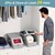 economico Contenitori per abbigliamento-Tessuto non tessuto Scatole di Stoccaggio Rettangolo Creativo / Trasporto / Fantastico Casa Organizzazione Conservazione 1 pezzo