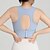 billige Sports-BH&#039;er og veste-Dame Yoga-bh Kampvogn Pilates-bh Undertøj Høj Effekt Høje støtter Åndbart Trådløs Vatteret Ensfarvet / almindelig farve Sport Sportstøj Hvid Lyserød Fitness Pilates Løb