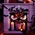 voordelige Halloween Buiten-Rond Oogbol Afstandsbediening Halloween AAA-batterijen aangedreven USB 1 stuk