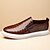 billige Herresneakers-Slip-on herresneakers med vævet mønster – stilfuld kurveflettet tekstur med hvid sål, komfortable afslappet sko til hverdag og street style
