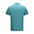 abordables Polo classique pour homme-Homme Couleur Unie Polo Chemise de golf Manche Courte Col Polo Classique Affaires Décontracté Été Printemps Vert foncé Bleu Clair Blanche