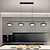 preiswerte Liniendesign-3-flammig 4-flammig 5-flammig 90 cm Einzel-Design Pendelleuchte Metall Glas Künstlerisch Nordischer Stil 110-120V 220-240V