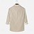 voordelige Geometrisch patroon-Voor heren Geometrisch Gestreept Golven Overhemd Overhemd met knopen Casual overhemd Lange mouw Mode-casual Vakantie Dagelijks Streetwear Zomer Lente Strijkijzer 3D-afdrukken shirts met kraag Khaki