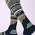 abordables Accesorios para deportes y aire libre-1 Par Mujer calcetines de lana merino Calcetines de senderismo Calcetines para correr Mantiene abrigado Transpirable Anti ampollas Grueso Invierno Al aire libre Sobre la pantorrilla Retazos Lana