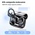 baratos Auscultadores TWS True Wireless-Fones de ouvido sem fio Bluetooth 5.4 Sport 2025, 75 horas, com graves profundos, estéreo, com ganchos para orelha, microfone com cancelamento de ruído, IPX7, à prova d&#039;água, para treino/corrida