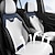 ieftine Husă Scaun Auto-Husă de scaun auto confortabilă de înaltă calitate, tip universal, compatibilă cu airbag-uri, potrivită pentru sedanuri, camioane, furgonete, SUV-uri, pentru toate anotimpurile, set universal combinat