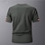 baratos camisetas básicas-Homens Camiseta Manga Curta Gola Redonda Verão Côr Sólida Tecido Esporte &amp; lazer Casual Secagem Rápida Básico Puro Casual Ginástica Casual / Diário Branco + Preto + Azul Branco+Preto+Verde Azul