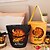 preiswerte Halloween-Personalisierte Halloween-Leckerli-Tasche mit Namen für Kinder, individueller Süßigkeiten-Tragekorb für „Süßes oder Saures“, personalisierte Buchstaben und Namen, Süßigkeitentasche aus natürlichem