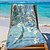 cheap Blankets &amp; Throws-Soft and Absorbent Beach Towel - Lightweight, Quick-Dry, Sand-Free Design for Beach, Pool, and Travel