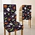 baratos Halloween Cozinha-Capa para cadeira de jantar com estampa de caveira de Halloween, decoração de mesa para festival, adereços para decoração
