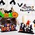 abordables Figurines et ornements-Lot de 4 décorations de table en bois pour Halloween, décorations de table rustiques pour table de fête d'intérieur, décorations de table ...