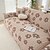 baratos Cobertura de Sofa-Capas de assento de sofá refrescantes com estampas de verão, capas universais para sofá chaise longue em forma de L, capa de sofá elástica de seda gelada de 1/2/3/4 lugares