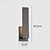 abordables luces de pared al aire libre-Aplique de pared LED para exterior, resistente al agua IP65, accesorio de iluminación rectangular de montaje en pared, negro, elegante, acrílico blanco esmerilado, antioxidante, blanco cálido, 110-240
