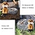preiswerte Landschaftslichter-Solarbetrieben Hundestatue Gartenlichter für Hof und Garten süßer Welpe Willkommen wasserdicht Outdoor Gartenkunst für Patio Rasen für