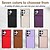 abordables Carcasas Samsung-teléfono Funda Para Samsung galaxia S22 S22 Plus Ultra A73 A53 A52 Samsung A13 5G A13 A51 Funda Trasera con cordón Caballete Ranura para tarjetas Retro TPU Cuero de PU