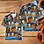 baratos Camisas-Oktoberfest Cerveja Pretzel camisas havaianas Camisa Aloha Bávaro Munique Alemão Arte Gráfica Para Homens Adulto Carnaval Cerveja Oktoberfest Impressão 3D Férias Festa