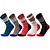 abordables Accessoires de sport et de plein air-1 Paire Femmes chaussettes en laine mérinos Chaussettes de Randonnée Chaussettes de course Chaleur Thermique Respirant Anti boursouflure Épais Hiver Extérieur équipage intermédiaire Patchwork Laine