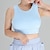 preiswerte Sport-BHs &amp; Westen-Damen Yoga-BH Panzer Pilates-BH Unterwäsche Hohe Wirkung Hohe Stützen Atmungsaktiv Bürgellos Gefüttert Einfarbig Sport Sportkleidung Schwarz Gelb Fitnessstudio Pilates Laufen