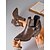 halpa Cowboy &amp; Western Boots-naisten teräväkärkiset nilkkurit – keinonahkaiset keskikorkoiset lännenkengät toimistoasuihin, urbaaniin katutyyliin ja jokapäiväiseen työkäyttöön