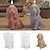 baratos Mofo-Molde de silicone tridimensional de 8 peças para cachorro, animal, gesso, argila, suporte para velas