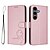 baratos Capa Samsung-telefone Capinha Para Samsung Galaxy S24 S23 S22 S21 Ultra Plus A55 5G A73 A53 A71 A13 A51 Capa para Cartão Wallet Com Suporte Zíper Proteção de corpo inteiro Retro TPU Couro PU