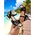 preiswerte Ballerinas für Damen-Weiße Plateausandalen mit Keilabsatz für Damen mit doppelten Schnallenriemen – Boho-schickes Urlaubsschuhwerk für Strandausflüge und Sommerreisen