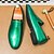 cheap Men&#039;s Slip-ons &amp; Loafers-Men&#039;s Shiny Gold Metallic Slip-On Loafers – Fashionable Faux Leather Dress Shoes for Parties, Wedding Receptions, Stage Performances, Prom Nights and Nightclub Events