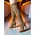 baratos Botas da moda-Botas femininas de salto agulha peep-toe acima do joelho em couro sintético – botas sensuais de salto alto até a coxa para baladas ou festas à noite