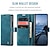 billige Samsung-etui-telefon Etui Til Samsung Galaxy Z-foldning 7 Flip cover Støtteben TPU PU Læder