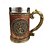 cheap Mugs &amp; Cups-Medieval Tree of Life Beer Mug Oktoberfest Gift Mug with Stainless Steel Liner, Mythical World Tree Tankard, Unique Viking Style Stein Coffee Mug