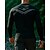 abordables Tapas-Hombre Camisa para senderismo cima de senderismo Manga Larga Cuello Barco Camiseta Al aire libre Secado rápido Ligero Transpirable Poliéster Negro Azul Gris Tenis Golf Corriendo