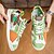 billiga Herrsneakers-herrsneakers med färgblock och patchwork – trendiga retro-sportskor med snörning för urban stil, kreativa outfits, konstfestivaler och vardagliga moderiktiga looks