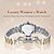 cheap Quartz Watches-Ladies&#039; water-resistant luminous double calendar wristwatch