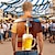 billiga T-shirts-Oktoberfest Öl T-shirt Lederhosen T-shirt Match Bayersk München Tyska Grafisk Till Herr Vuxna Karnival Oktoberfest öl 3D-utskrift Fest