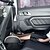abordables Rangements pour voiture-adorable repose-pieds de siège auto ours brun sangle réglable - repose-pieds portable pour le confort des voyages et du bureau style dessin animé ajoute du soutien adapté à toutes les voitures cadeau