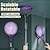 abordables Répulsifs électriques anti-moustiques-Lampe anti-moustiques multifonctionnelle 2 en 1, tapette à moustiques rétractable et rechargeable par USB