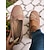 voordelige Damesinstappers &amp; loafers-Witte geperforeerde damesloafers met bloemendetail – zachte, casual instappers voor wandelingen in de tuin, autorijden en dagelijks comfort