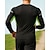 abordables T-shirts et Débardeurs de Course-Homme Bloc de Couleur T-shirt de course Chemise de tennis Été Printemps Mince manche longue Séchage Rapide Léger Élastique Respirant Tennis Le golf Course Vert Gris Tenue de sport Tenues de Sport