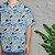baratos Camisas-Oktoberfest Cerveja Pretzel camisas havaianas Camisa Aloha Bávaro Munique Alemão Arte Gráfica Para Homens Adulto Carnaval Cerveja Oktoberfest Impressão 3D Férias Festa