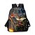 economico Zaini per Bambini e Adolescenti-Set di 3 zaini con dinosauri per bambini: zaino scolastico con stampa T-rex, borsa per il pranzo e astuccio, resistente e leggero per ragazzi e ragazze, ideale per la scuola, i viaggi e come regalo di compleanno. Vincent Hie