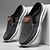 cheap Men&#039;s Clogs &amp; Mules-Men&#039;s Khaki Slip-On Canvas Loafers with Elastic Gore Lightweight Flexible Sole Comfortable for Driving Casual Office and Everyday Wear
