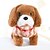 abordables Animaux en Peluche-Chien robot électronique en peluche, jouet interactif, promenade, animal en peluche, cadeau pour fille et garçon de 3 à 6 ans